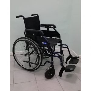 Carrozzina pieghevole usata estrazione rapida ruote autospinta disabili anziani usato garantito