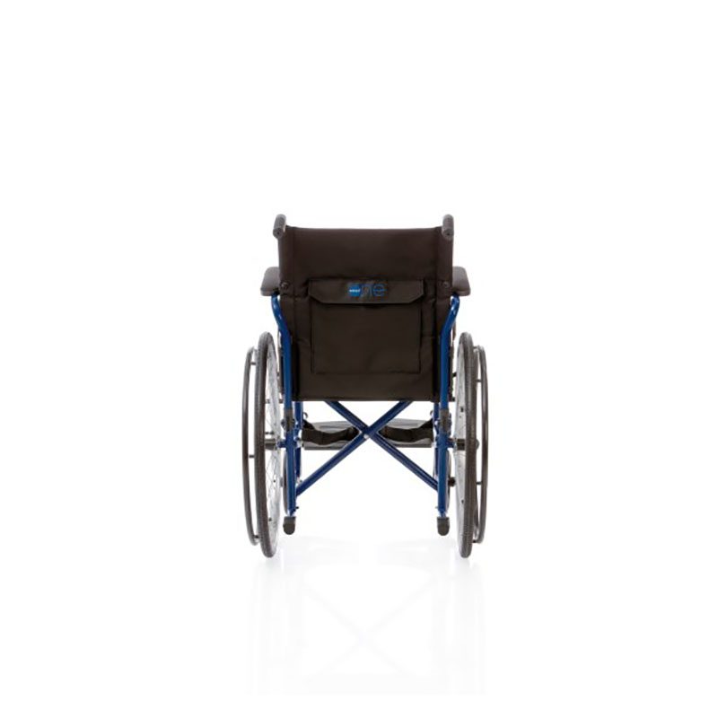 Carrozzina pieghevole ad autospinta disabili e anziani cp100 moretti sedia rotelle