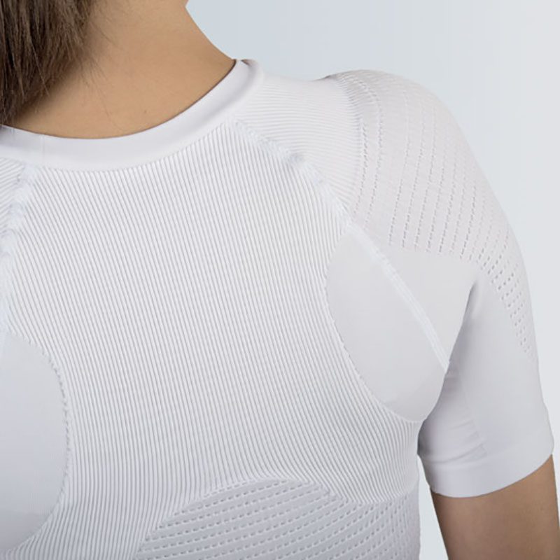 maglia posturale p+-effect unisex uomo donna senza cuciture postura corretta