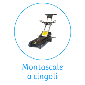 Montascale a cingoli