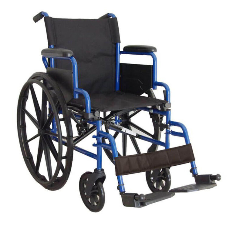Carrozzina pieghevole sedia a rotelle disabili ad autospinta Termigea-Car-PBE-MAG