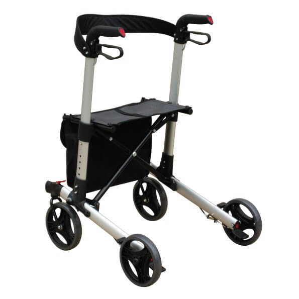 La struttura, realizzata in alluminio verniciato grigio, offre robustezza e resistenza.