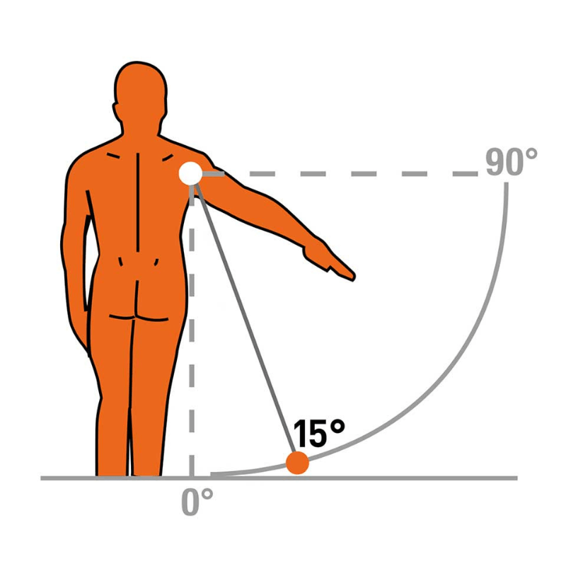 Il TOP-S 10° - Supporto con Spalla con Abduzione Fissa a 10° è un dispositivo medico progettato per offrire stabilizzazione e protezione a un arto immobilizzato. La struttura in gommapiuma ad alta densità, ricoperta di tessuto tramato in fibra d'argento, fornisce leggerezza e comfort, mentre la sacca reggibraccio in materiale traspirante garantisce una corretta ventilazione. Grazie alle cinghie di sostegno regolabili a velcro e alle fibbie, il dispositivo può essere facilmente regolato per ottenere la stabilizzazione ottimale, evitando movimenti inopportuni.