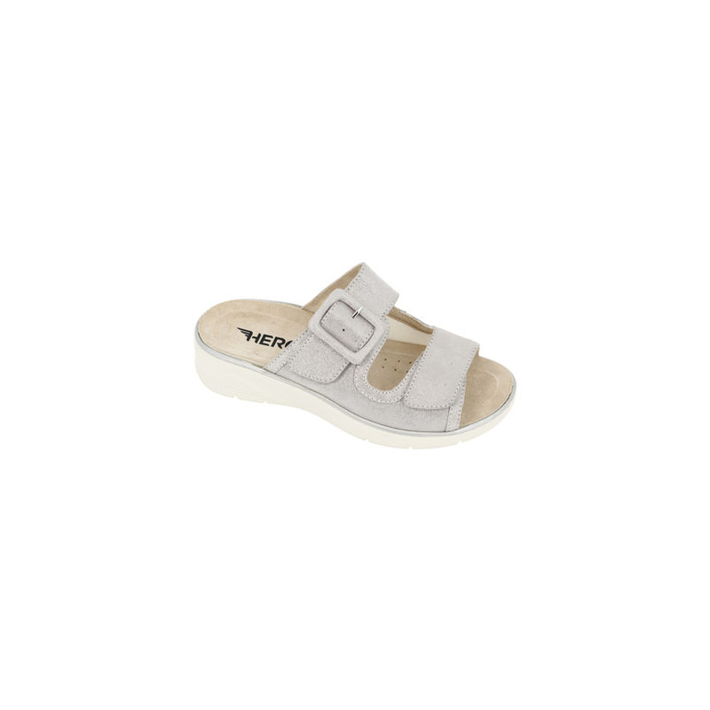 hergos-h5800-ciabatta-ortopedica-donna-argento
