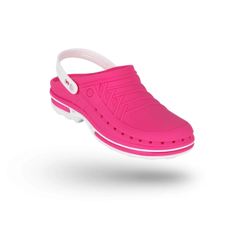 wock-clog-zoccolo-professionale-fucsia-bianco